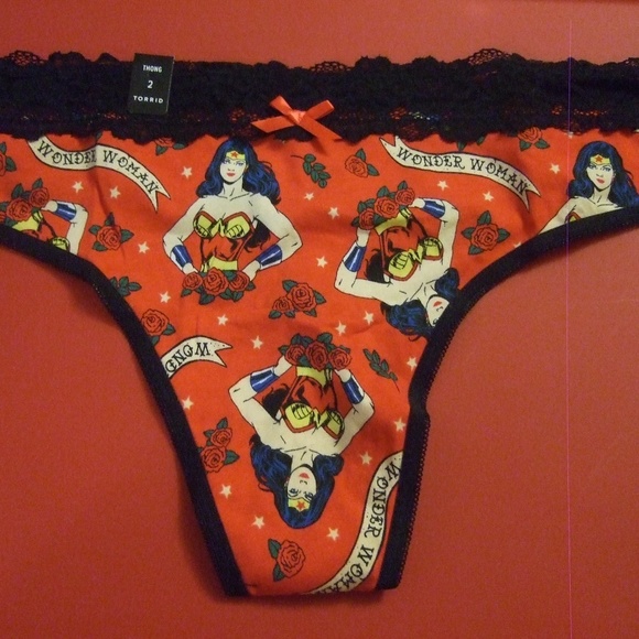 wonder woman thong